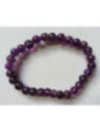 Elastisches Armband schwarzem Jaspis