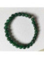 Elastisches Armband weißer Quarz