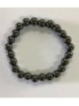 Elastisches Hämatit Armband
