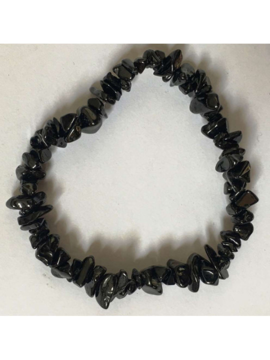 Onyx-Mineralien-Chip Armband