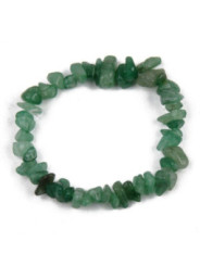 Grünes Aventurin Mineralien-Chip Armband