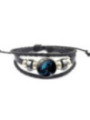 Leuchtendes verstellbares Lederarmband Aquarius Sternbild