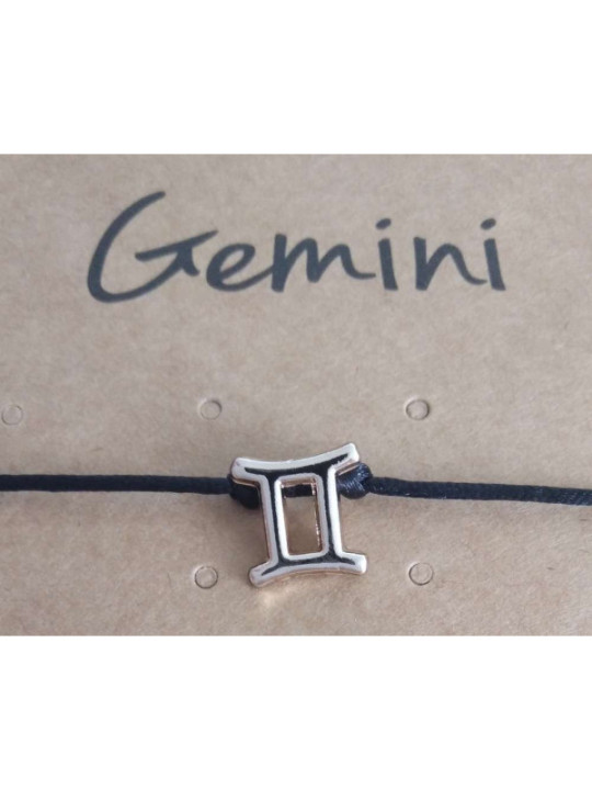 Attraktives Armband Zeichen Zwillinge