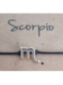 Attraktives Armband Zeichen Skorpion