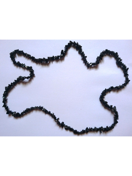 Onyx Mineralien-Chip Halskette 90cm