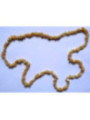 Gelbe Calcit Mineralien-Chip Halskette 90cm