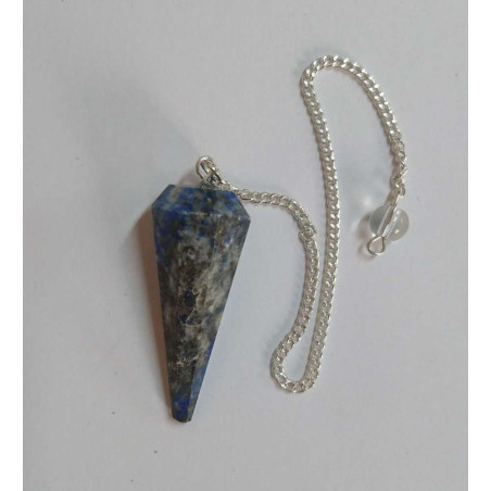 Pendel Blauer Quarz Mineral 2cm bis 3 cm
