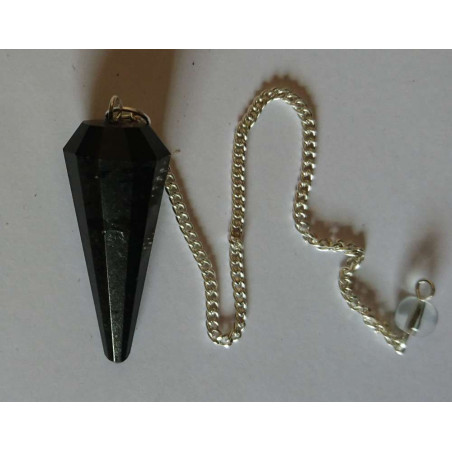 Pendel Quarzkristall Facettiertes Mineral 3cm bis 4 cm