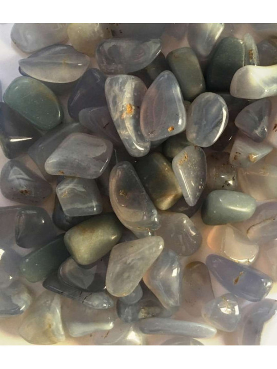 Kieselsteine Blauer Chalcedon Kleine 1cm bis 2cm