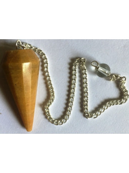 Pendel Sonnenstein Facettiertes Mineral 3cm bis 4 cm. Klasse B.