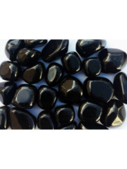 Kieselsteine Schwarzer Obsidian Medium 2,5cm bis 3,5cm