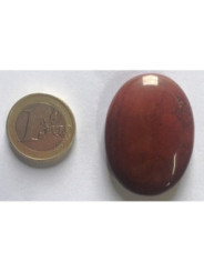 Naturstein Oval Roter Jaspis 3,5cm bis 4,5cm