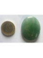 Naturstein Oval Grüner Quarz 3,5cm bis 4,5cm