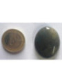 Naturstein Oval Grauer Achat 3,5cm bis 4,5cm