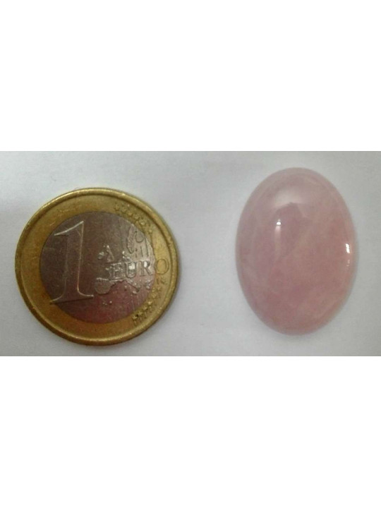 Naturstein Oval RosenQuarz 3,5cm bis 4,5cm