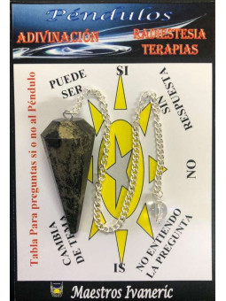 Pendel Pyrit Facettiertes Mineral 3cm bis 4cm