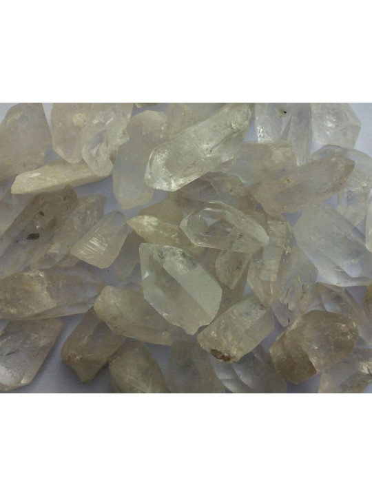 Rohquarz-Kristallspitzen Klein von 1cm bis 3,5cm