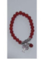 Armband Rotes Achat Mineral mit Lebensbaum