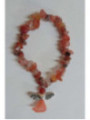 Armband Carneola Mineral-Chip mit Engel