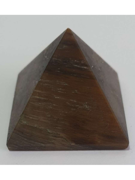 Pyramide weißer Quarz Mineral Klein