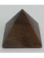 Pyramide weißer Quarz Mineral Klein