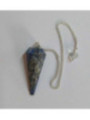 Pendel Blauer Quarz Mineral 2cm bis 3 cm