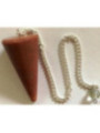 Pendel Mondstein Creme Facettiertes Mineral 3cm bis 4cm