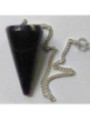 3,5 bis 4,5cm Amethyst Mineral Pendel
