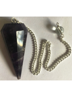 3 bis 4 cm Sodalith Facettiertes Mineralienpendel