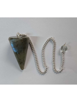 Labradorit Mineralien Pendel 3,5 bis 4,5cm