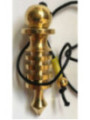Goldene Isis Metall Pendel 5 cm
