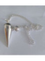 Pendel Silber Kegel 3 cm.