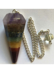 Chakra Kegel Mineral Pendel 4 cm