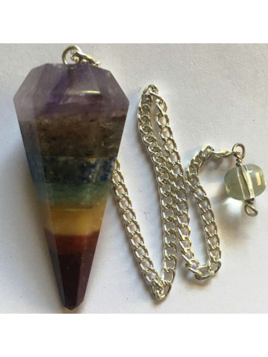 Chakra Kegel Mineral Pendel 4 cm
