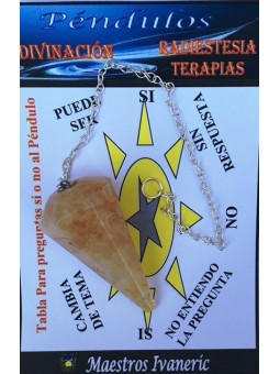 2 bis 3 cm Citrin Mineral Pendel