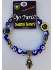 Handgefertigtes Armband Türkisches Auge Zweck