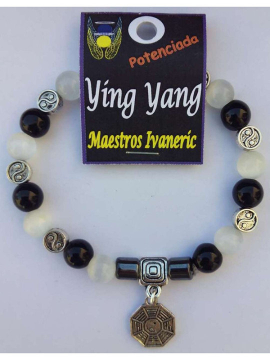 Handgefertigtes Ying-Yang-Zweck-Armband