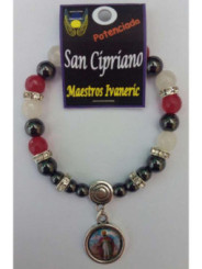 Handgefertigtes Armband Mystic Saint Cyprian