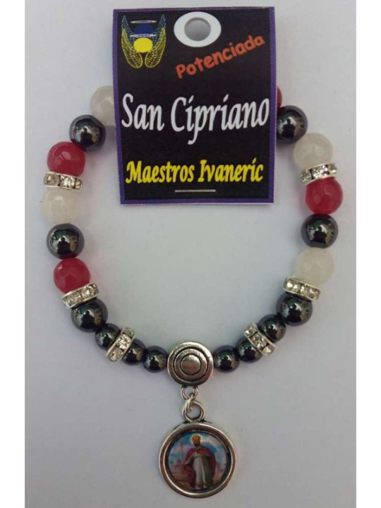 Handgefertigtes Armband Mystic Saint Cyprian