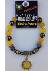 Handgefertigtes Armband Mystic of the Virgen Caridad del Cobre (Unsere Liebe Frau der Nächstenliebe von El Cobre)