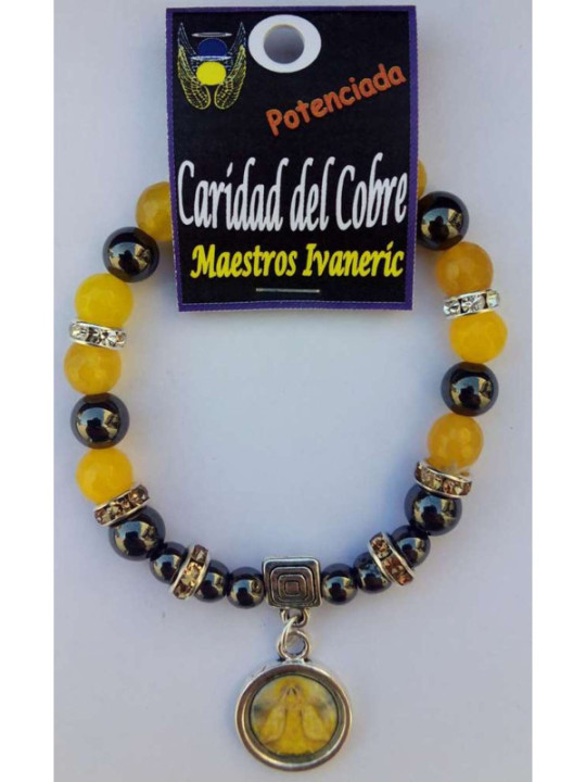 Handgefertigtes Armband Mystic of the Virgen Caridad del Cobre (Unsere Liebe Frau der Nächstenliebe von El Cobre)