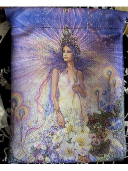 Tarot-Jungfrau Tarot-Tasche 18cm X 14cm