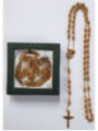 Goldener Rosenkranz aus Edelstahl.