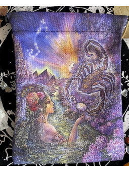 Skorpion Tarot Aufbewahrungstasche 18cm X 14cm