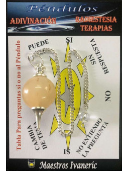 Pendel Kugel Pendel Gelb Aventurin 4cm