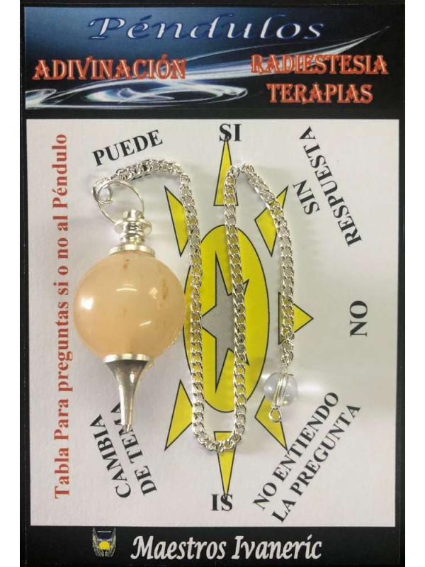 Pendel Kugel Pendel Gelb Aventurin 4cm