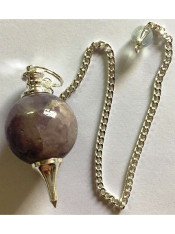 Amethyst-Kugel Pendel 4cm