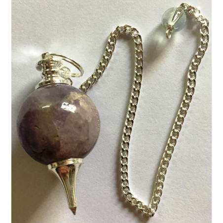 Amethyst-Kugel Pendel 4cm