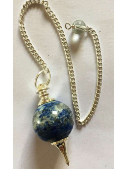 Lapislazuli-Kugel Pendel 4cm