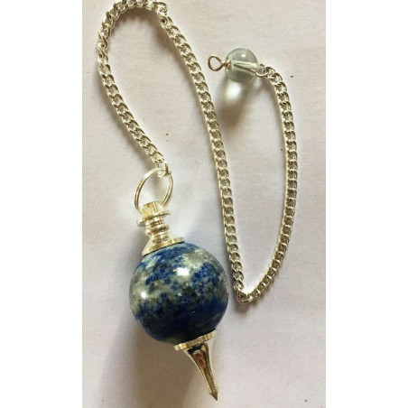 Lapislazuli-Kugel Pendel 4cm